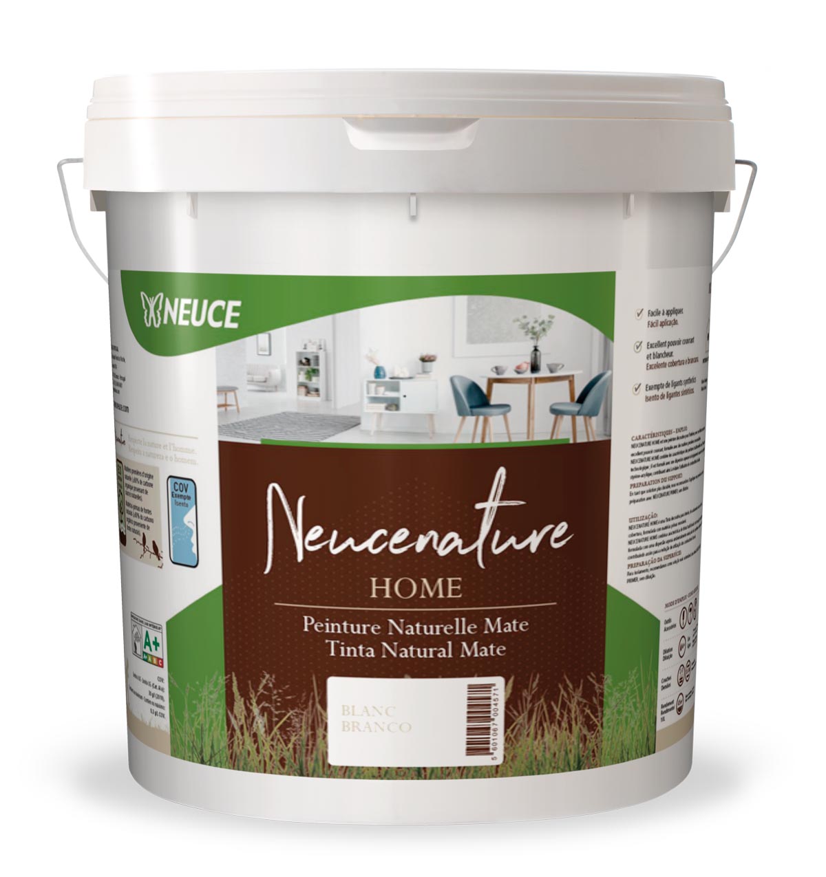 Neucenature Home - Tinta Natural Mate