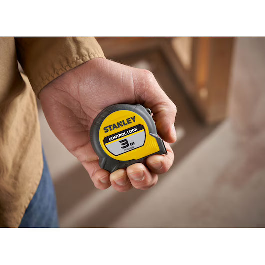 Fita Métrica STANLEY® CONTROL-LOCK™ 3m (19mm Largura)