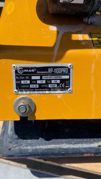 Placa Vibratória Lumag RP-1100PRO