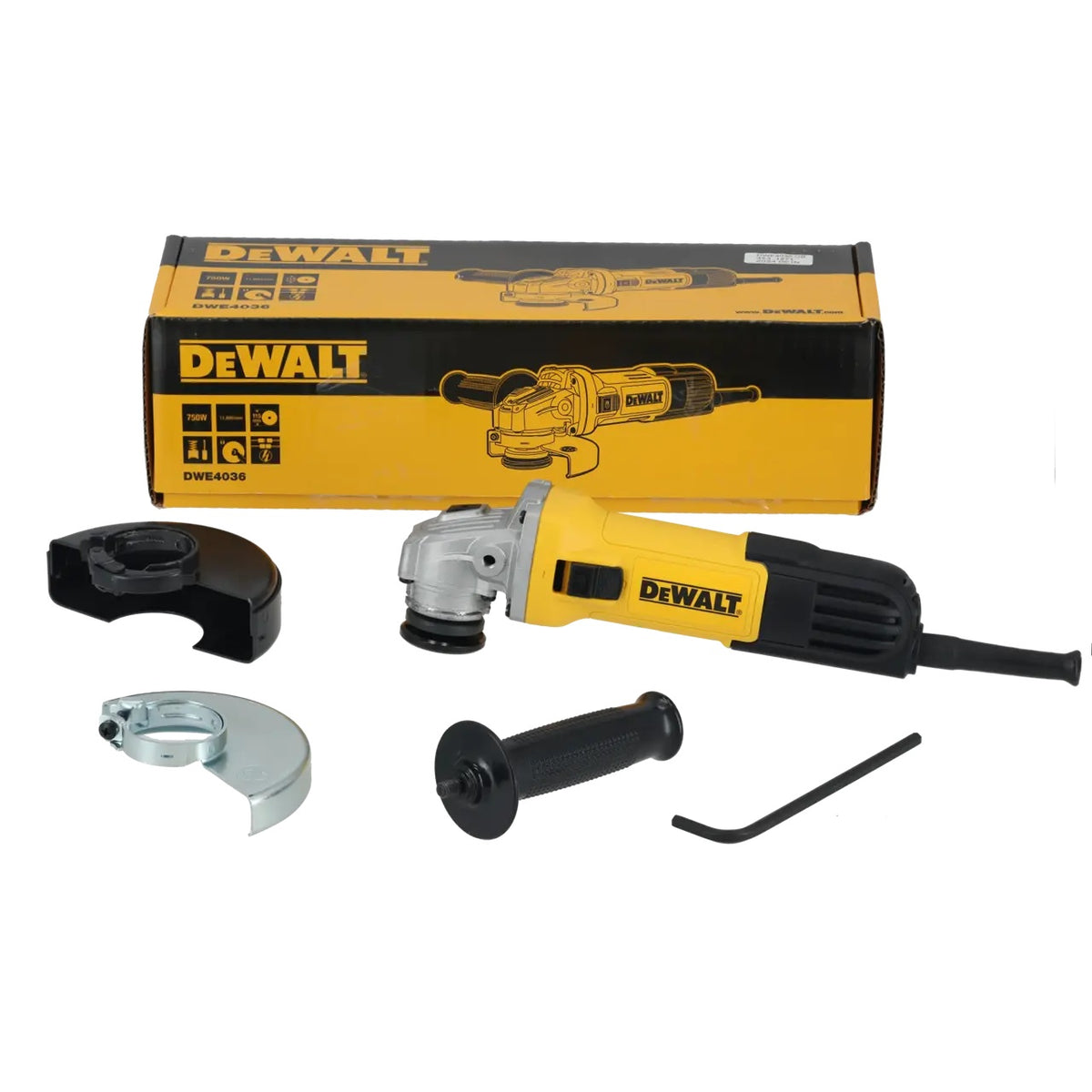 Rebarbadora 115mm 750W 11.800 rpm arranque suave